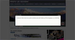 Desktop Screenshot of profudegeogra.eu